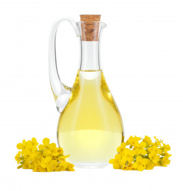 Crude and refined rapeseed oil